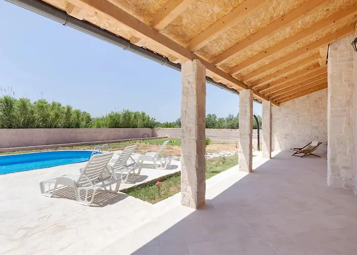 Casa Di Marko-new Modern Rustic House With Pool And Spacious Garden! * Privlaka (Zadar)